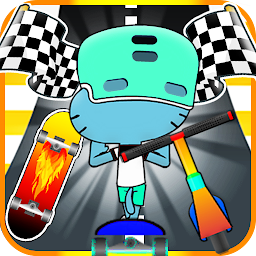 racing skate gumball